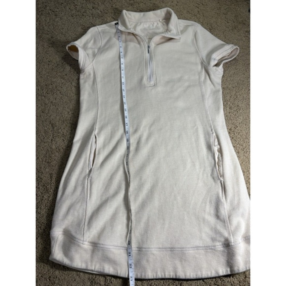 Legendary Outfitters Outdoor Dress Women Medium Beige 1/4 Zip Pockets Utility - Picture 6 of 6